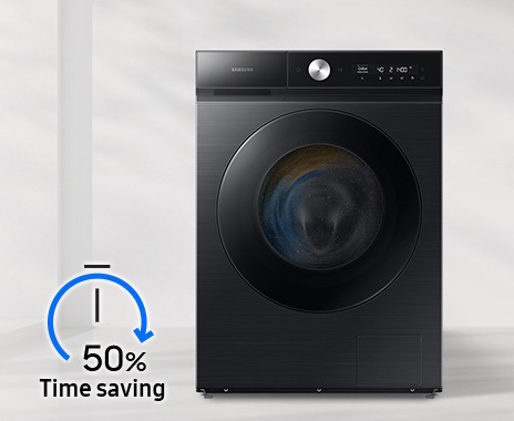 Samsung Front Load-Washer Dryer Black 11.5/8 KG WD11BB944DGBGU - Image 6